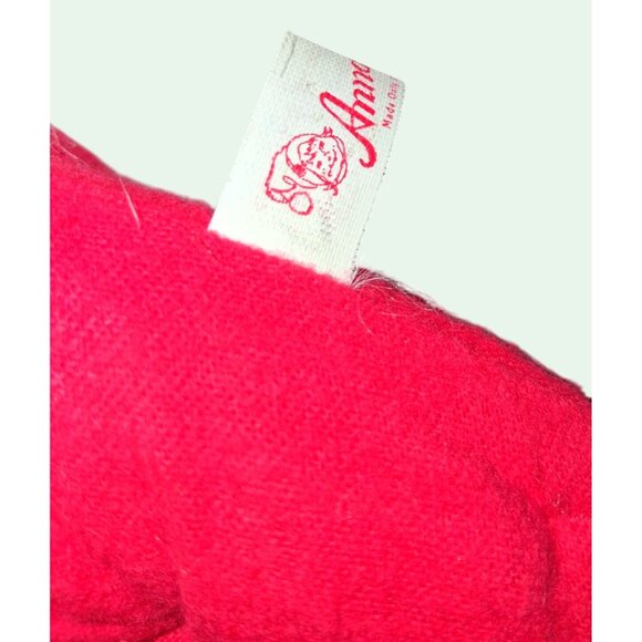 HUGE Vintage Annalee Christmas Santa & Mouse Plush Figurines 18" & 14" Handcraft - Picture 15 of 16